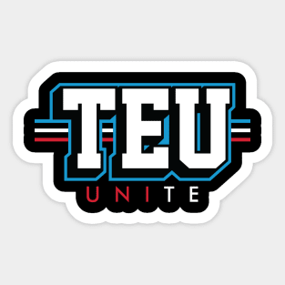 Tight End University - TEU - Kelce - Kittle - Andrews - Gronk Sticker